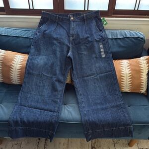 Gap high rise wide leg trousers Jean